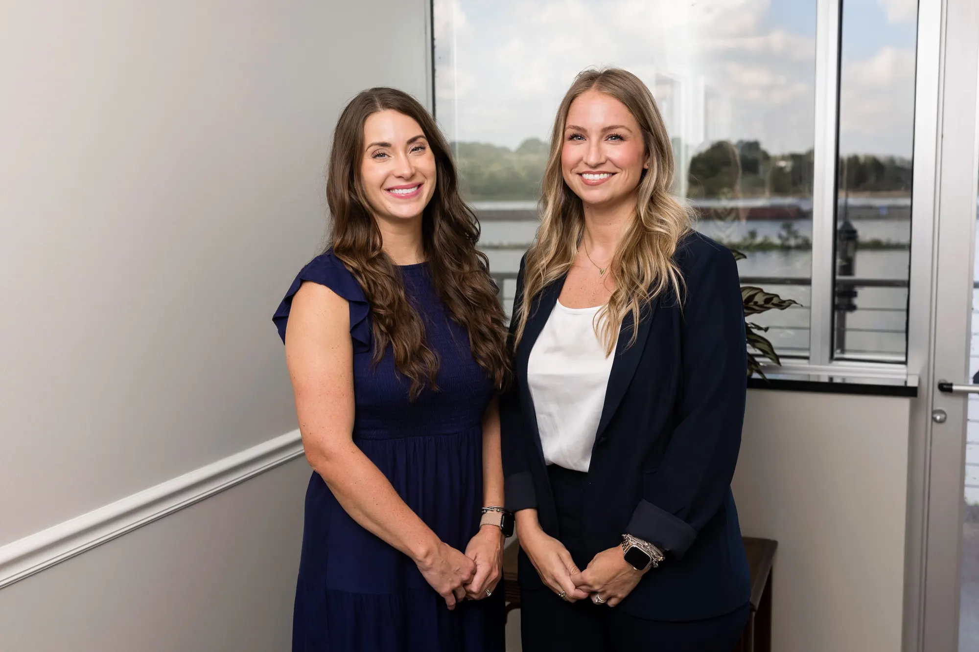 Sara Hanle and Brittani Reynolds of TMB client service